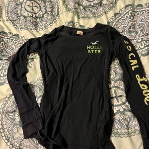 Navy Hollister medium long sleeve tshirt